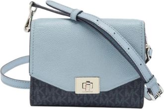 Michael Kors Tweedehands leren schoudertassen - Dames - Vintage Schoudertas - Blauw - ONE Size - Vintage
