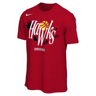 Nike Atlanta Hawks Nike Mens NBA Basketball T-Shirt in Red | JF1801-657