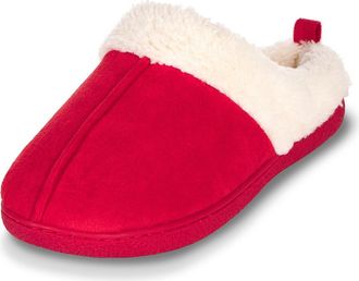 Floopi Faux Shearling Lined Slipper in Red at Nordstrom Rack, Size X-Large