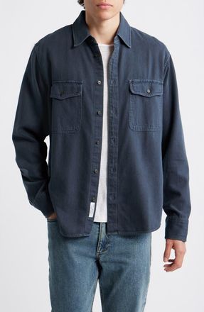 Rag & Bone Jack Engineered Denim Button-Up Shirt in Minna at Nordstrom, Size Xx-Large