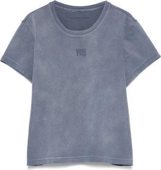 Alexander Wang Mujer, Camisetas, Azul, Talla: S