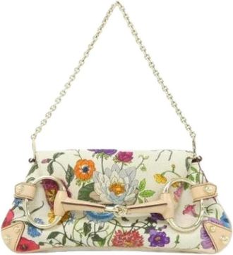 Gucci Pre-owned Clutches, female, Multicolor, Size: ONE SIZE Pre-owned Vintage Shoulder Bag