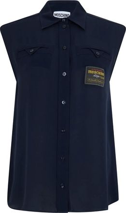 Moschino Top senza maniche - - Tops - Donna - Blu - S