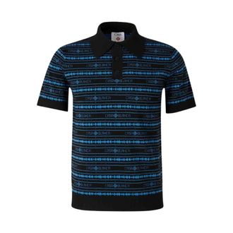 Casablanca Polo Shirts, male, Multicolor, Size: XL Sound Wave Polo
