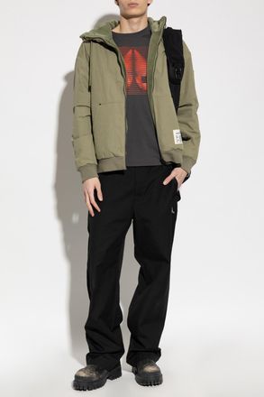 Moose Knuckles T-shirt With Print, Mens, Grey