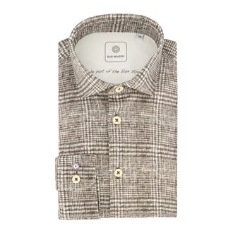 Blue industry Heren, Overhemden, Bruin, Maat: L