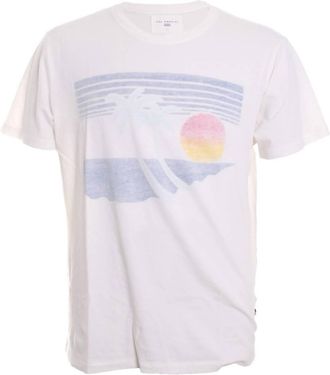 Sol Angeles Mens Horizon Crew Tee In White
