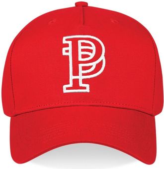 Purple logo-embroidered cotton cap - men - Cotton - One Size