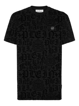 Philipp Plein Gothic Plein-print T-shirt - Black