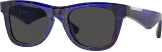 Burberry BE4426F Asian Fit 411487 Mens Sunglasses Blue Size 50