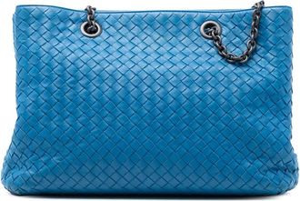 Bottega Veneta Pre-owned Bottega Veneta Medium Nappa Intrecciato Double Chain Tote Ladies 59HUKNV3XVK06GUM