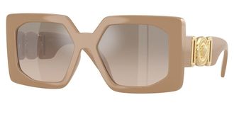 Versace VE4478U 549961 Womens Sunglasses Brown Size 55