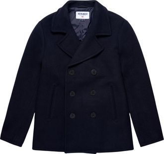 Sebago Jassen, Heren, Blauw, M, Wol, Cappotto