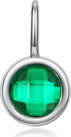 Lafonn Simulated Birthstone Pendant in Emerald at Nordstrom Rack