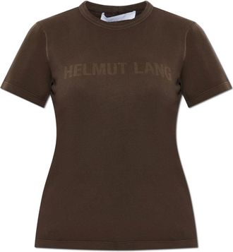 Helmut Lang Mujer, Camisetas, Marrón, Talla: M