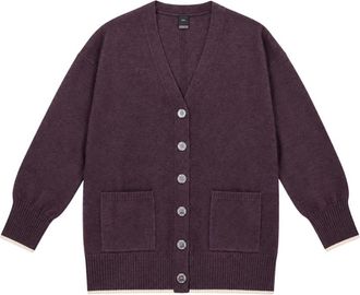 Pinko Cardigan - Dames - Vesten - Paars - M - Truien & Vesten