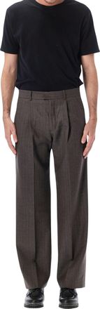 Our Legacy Pinstriped Wide-Leg Pants