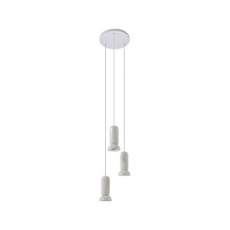 Lindby L&aacute;mpara Colgante kerimi En Blanco De Cer&aacute;mica - Lindby