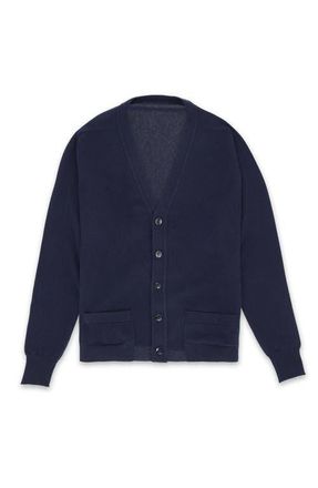 Fortela Lynch Cashmere Cardigan in Dark Blue at Nordstrom, Size X-Large Eu