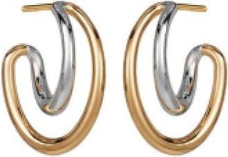 Charlotte Chesnais Mini Initial Hoop - Dames - Oorbellen - Veelkleurig - ONE Size - Accessoires