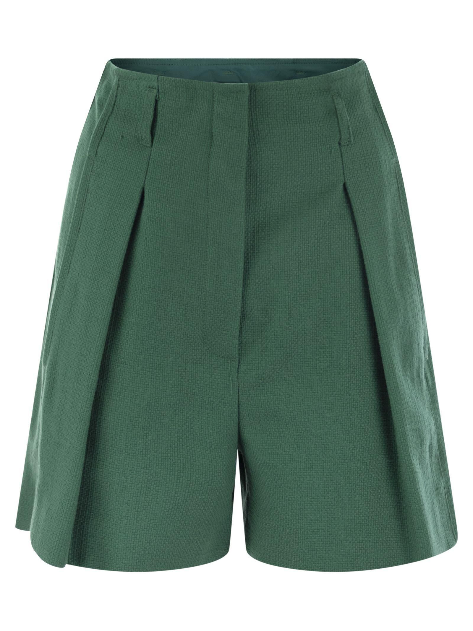 ショートパンツ MAX MARA Women Shorts  Burmudas 2511141033600 001 BEIGE Cotton bermuda shorts | Max Mara