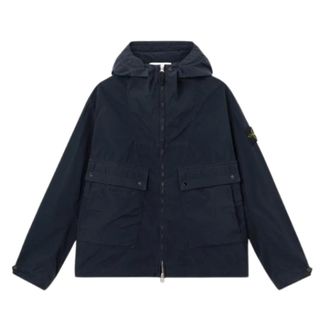 Stone Island Hombre, Chaquetas, Azul, Talla: L
