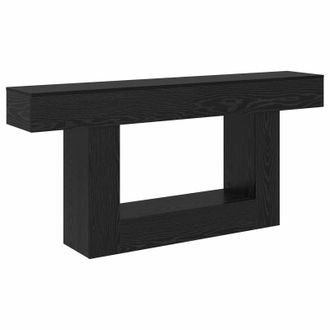 vidaXL Roble Negro 160 X 30 X 74 Cm Vidaxl