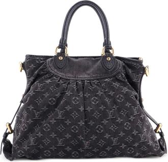 Louis Vuitton Neo Cabby Handbag Denim GM satchel - Zwart