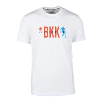 Dirk Bikkembergs Camiseta entallada con ribetes - Tops - Hombre - Blanco - S