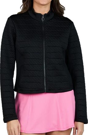Sofibella Staples Womens Golf Jacket in Black at Nordstrom, Size X-Large