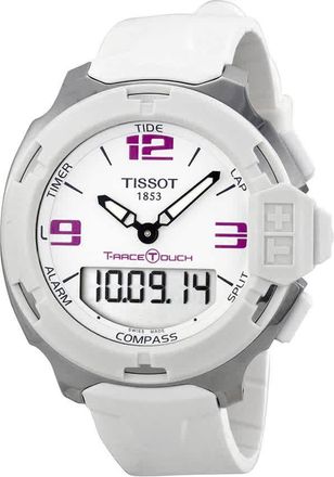 Tissot T-Race Analog Digital White Rubber Unisex Watch T0814201701700