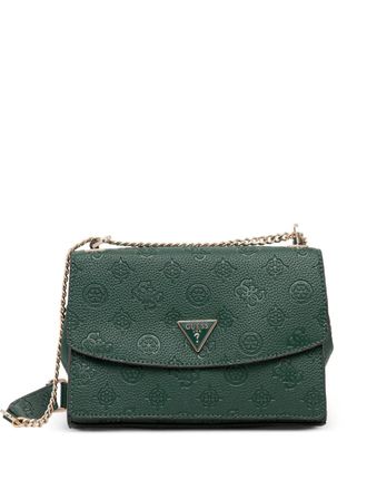 Guess Co Cresidia crossbodytas met logoplakkaat - Groen