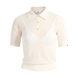 Elisabetta Franchi Mujer, Jerseys, Blanco, Talla: S