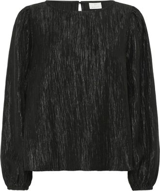 Kaffe Donna, Camicette, Nero, 2Xl, new