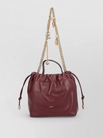 Chlo&eacute; chlo&eacute; icons leather shoulder bag