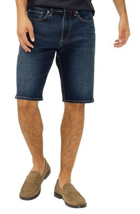 Silver Jeans Co Zac Relaxed Fit Denim Shorts in Twister at Nordstrom, Size 29