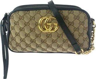 Gucci Gg Marmont Quilted Shoulder Bag (Authentic Pre-Loved)