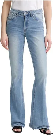 Liu Jo Dames, Jeans, Blauw, Maat: W28 Katoen