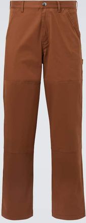 Moncler Pantaloni regular in gabardine