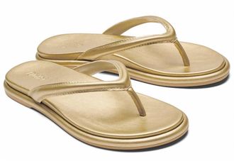 Olukai Womens Tiare Sandal In Gold