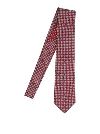 Ferragamo Silk turtle print tie