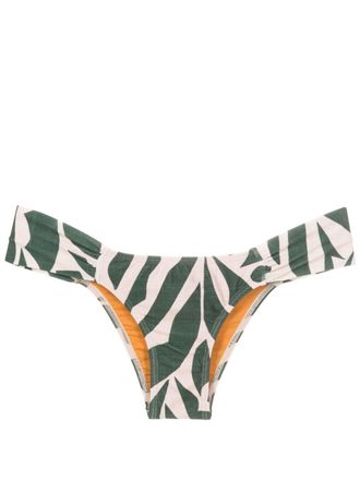 Lygia & Nanny Ritz bikini bottoms - women - Polyamide/Spandex/Elastane - 48 - Green