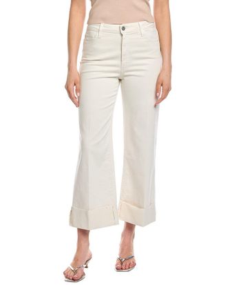 Paige Paige Connie Crop Wide Cuff Neutral Jean