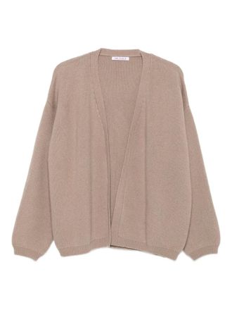 Liska balloon-sleeve cardigan - women - Cashmere - M - Neutrals