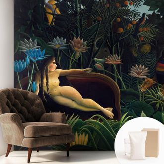 Tulup Carta Da Parati Non Tessuto - Di Alta Qualit&agrave; Per Il Soggiorno La Cucina - Tendenze Moderne - Vlies Ecologico Giungla Esotica 250x250 Cm