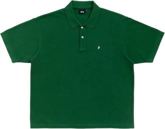 St&uuml;ssy Classic Pique Polo Pine 1140367-PINE