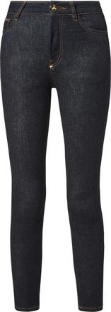 Philipp Plein Denim Skinny Trouser Skull - Dames - Skinny Jeans - Blauw - W27 - Denim - Jeans