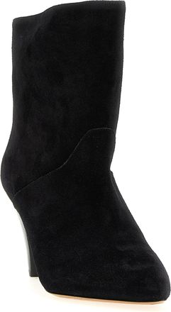 Isabel Marant Womens Black Calfskin Ankle Boots