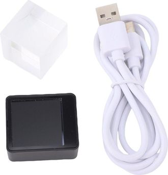 OEM Cubo De Cristal Hologr&aacute;fico Led, Pantalla Fotogr&aacute;fica 3d, Reloj Meteorol&oacute;gico Digital Inteligente Para Oficina, Decoraci&oacute;n De Coche, Reproductor De &Aacute;l