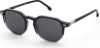 Lozza SL4421 Luis Figo 01AL Mens Sunglasses Black Size 53